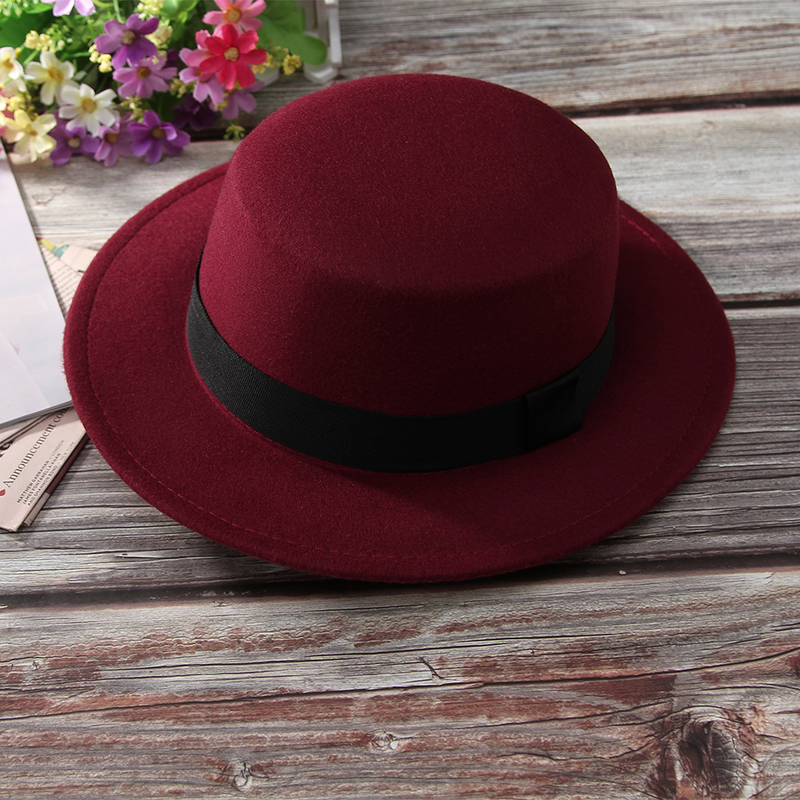 Illustration for article titled 21% OFF Autumn Winter Folding British Style Wool Women Fedoras Hat